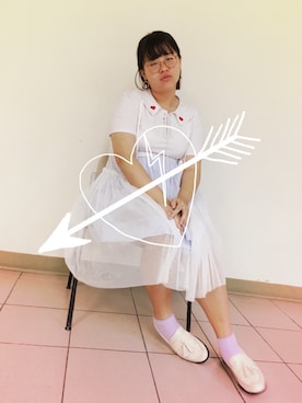 「cece.t（セセティー）のアイテム」を使った、Cherryさん（レディース・170cm）の秋コーディネート