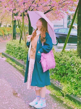 Cherryさん（レディース・170cm）の春コーディネート