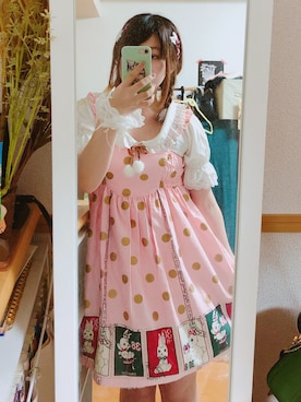 「Shirley Temple（シャーリーテンプル）のアイテム」を使った、こっとんさん（レディース・154cm）の夏コーディネート