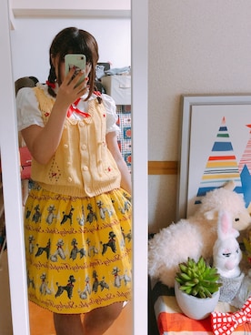 「Shirley Temple（シャーリーテンプル）のアイテム」を使った、こっとんさん（レディース・154cm）の夏コーディネート