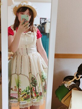 「Shirley Temple（シャーリーテンプル）のアイテム」を使った、こっとんさん（レディース・154cm）の秋コーディネート