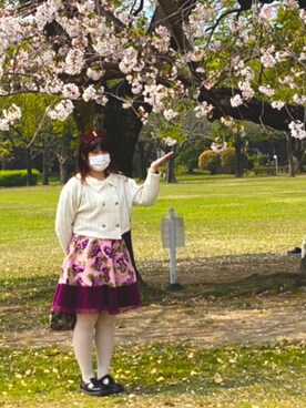 「Shirley Temple（シャーリーテンプル）のアイテム」を使った、こっとんさん（レディース・154cm）の春コーディネート
