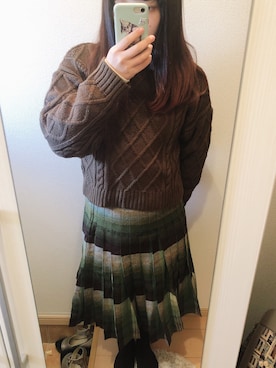 こっとんさん(レディース・154cm)の冬コーディネート