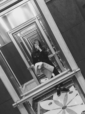 记者さんのコーディネート