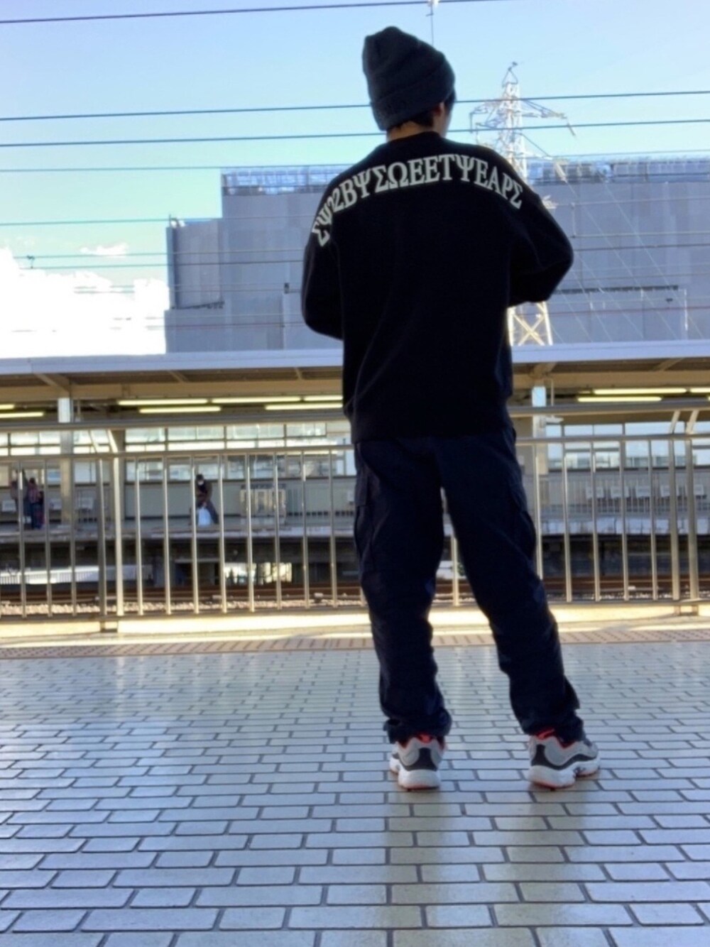 SY32  ショルダープリント　スウェット　トレーナー　9116 SY32 by SWEET YEARS - P/O SHOULDER PRINT SWEAT / 9116