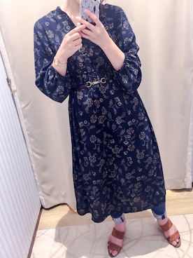 「KOMONO.（コモノ）のアイテム（アナログ腕時計）」を使った、チさん（レディース・162cm）の春コーディネート