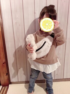 nontan.-3-.さん（キッズ・90cm）の秋コーディネート