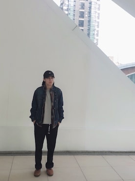 「CONVERSE TOKYO（コンバーストウキョウ）のアイテム（その他）」を使った、Panay Potalさん（レディース・165cm）の冬コーディネート