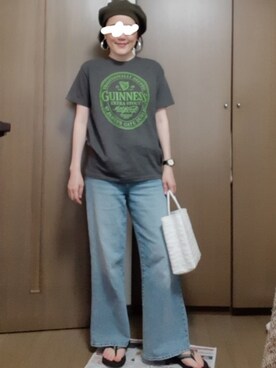 「freewaters（フリーウォーターズ）のアイテム」を使った、リルさん（レディース・165cm）の春コーディネート