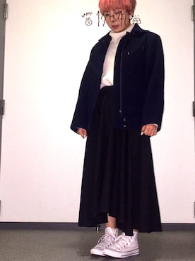 anさん（レディース・151cm）の冬コーディネート