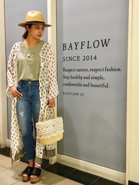 BAYFLOW WEBSTOREさんのコーディネート