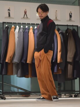 「FACTOTUM（ファクトタム）のアイテム（ブルゾン）」を使った、Makoto Kawabayashiさん（メンズ・175cm）の夏コーディネート