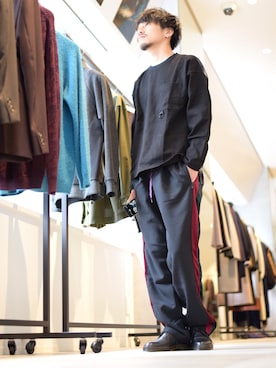 「FACTOTUM（ファクトタム）のアイテム」を使った、Makoto Kawabayashiさん（メンズ・175cm）の夏コーディネート