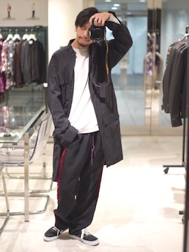 「FACTOTUM（ファクトタム）のアイテム」を使った、Makoto Kawabayashiさん（メンズ・175cm）の夏コーディネート