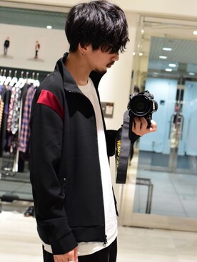 「FACTOTUM（ファクトタム）のアイテム（ブルゾン）」を使った、Makoto Kawabayashiさん（メンズ・175cm）の秋コーディネート