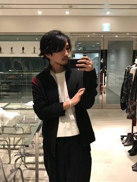 「FACTOTUM（ファクトタム）のアイテム（ブルゾン）」を使った、Makoto Kawabayashiさん（メンズ・175cm）の秋コーディネート