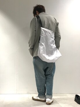 「SWAGGER（スワッガー）のアイテム」を使った、Makoto Kawabayashiさん（メンズ・175cm）の春コーディネート