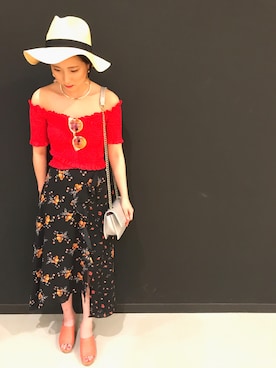 あいみさん（レディース・158cm）の夏コーディネート