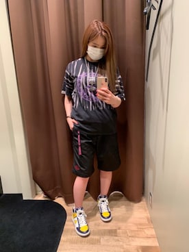 「パンクコーデ」｜「アイテム（アクセサリー）」を使った、madokaさん（レディース・160cm）の夏コーディネート