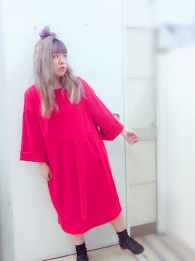 「Rccat（アールシーキャット）のアイテム（シューズ）」を使った、ア オ ピ ♩さん（レディース・153cm）の春コーディネート