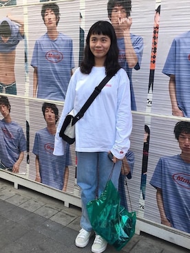 「여행」｜Mooseさん（レディース・164cm）の春コーディネート