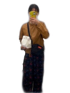 「URBAN RESEARCH Sonny Label（アーバンリサーチサニーレーベル）のアイテム（ライダースジャケット）」を使った、hinさん（レディース・165cm）の春コーディネート