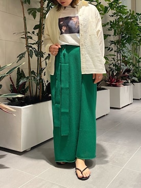 「抗菌」｜08smyさん（レディース・154cm）の春コーディネート