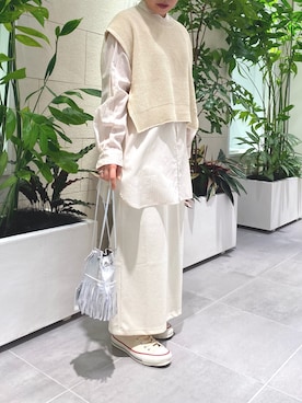 08smyさん(レディース・154cm)の春コーディネート