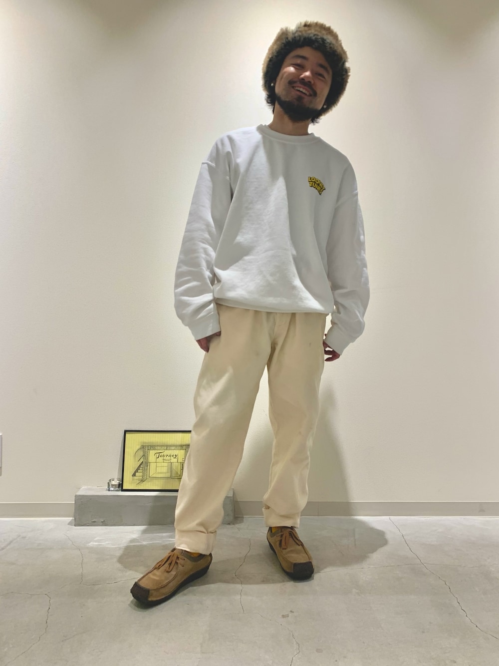 nori10256025さんの「LOONEY SWEAT CREW NECK/ルーニー・テューンズスエットクルーネック（FREAK'S STORE）」を使ったコーディネート