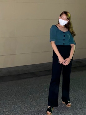 𝐦𝐢𝐤𝐢さん（レディース・158cm）の夏コーディネート