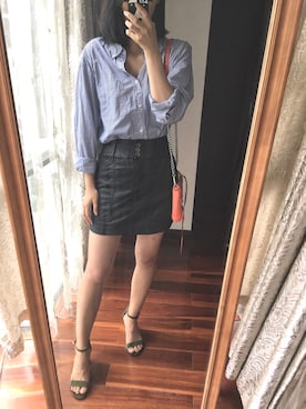 「KOOKAI（クーカイ）のアイテム」を使った、微博@Hi- -樱桃小丸子さん（レディース・167cm）の夏コーディネート