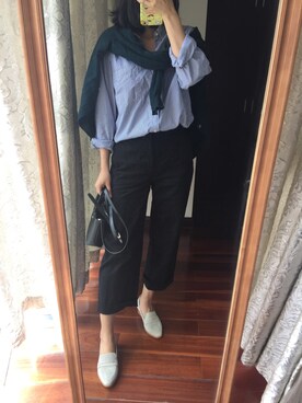 「working style」｜「アイテム（アンサンブル）」を使った、微博@Hi- -樱桃小丸子さん（レディース・167cm）の秋コーディネート