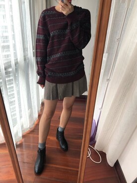 微博@Hi- -樱桃小丸子さんのコーディネート