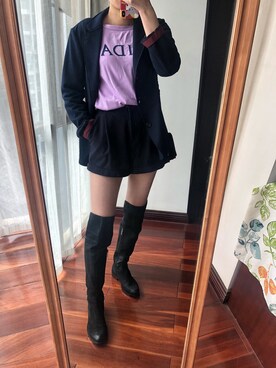 微博@Hi- -樱桃小丸子さんのコーディネート