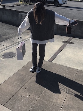 こしあんさん（レディース・161cm）の秋コーディネート