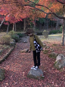 こしあんさん（レディース・161cm）の秋コーディネート
