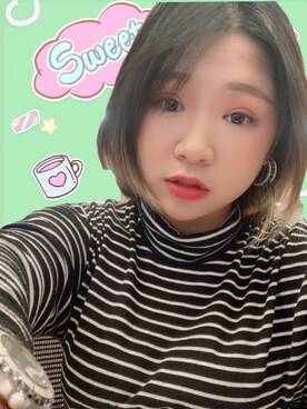 「不记名，淘宝就有のアイテム（トップス、その他）」を使った、忷弟_钟w倪さんの春コーディネート