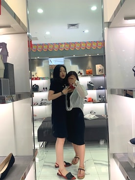 「Millie'sのアイテム」を使った、忷弟_钟w倪さん（レディース・151cm）の春コーディネート