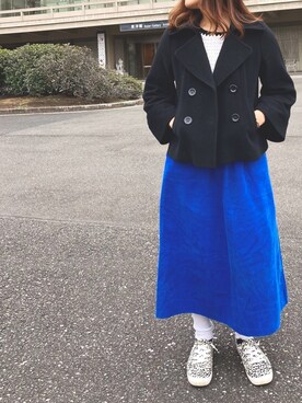 スカートを使った Pコート の人気ファッションコーディネート Wear スカートを使った Pコート の人気ファッションコーディネート Wear