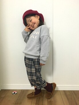 「オシャレパッソ」｜sk_0914さん（キッズ・90cm）の秋コーディネート