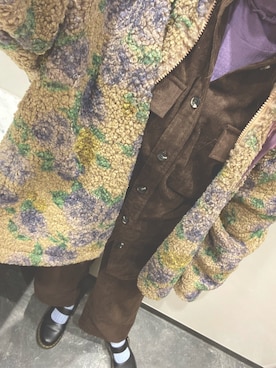 「仕事着」｜「アイテム（ブルゾン）」を使った、pch記録用さん（レディース・159cm）の冬コーディネート