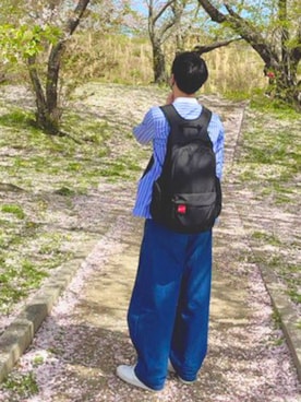 「DOOPZ（ドープス）のDOOPZ バックパック（バックパック/リュック）」を使った、れんくんさん（メンズ・170cm）の春コーディネート