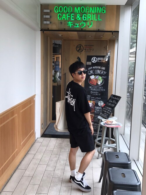 チビ太くん Stussyのtシャツ カットソーを使ったコーディネート Wear