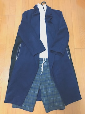 「goocy（グースィー）のアイテム（テーラードジャケット）」を使った、紀子さん（レディース・163cm）の冬コーディネート