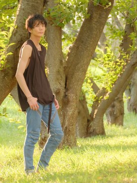 ジュノさん（メンズ・180cm）の夏コーディネート