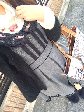 「axes femme（アクシーズファム）のアイテム（その他）」を使った、maya🎀さん（レディース・162cm）の春コーディネート
