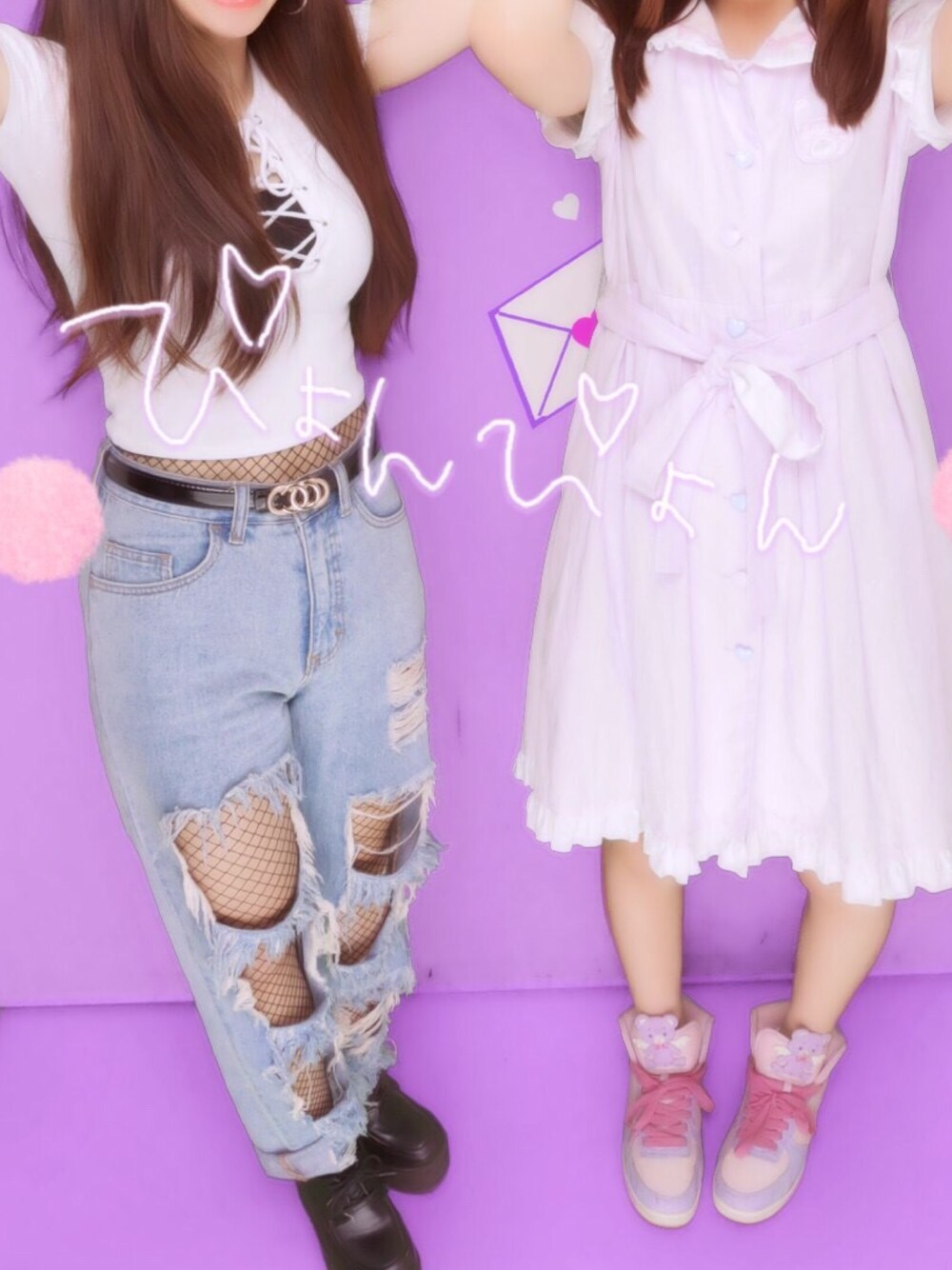 「パステルカラー、ゆめかわいい、おかいもの、ショッピング」｜「Nile PERCHのアイテム（ワンピース/ドレス、パープル系）」を使った、maya🎀さん（レディース・162cm）の夏コーディネートの1枚目の写真