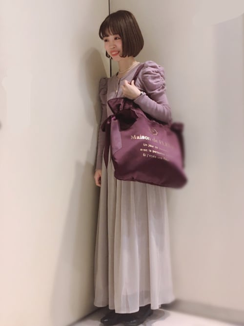 Maison De Fleurりりさんのトートバッグを使ったコーディネート Zozotown