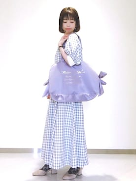 「メゾンドフルール」｜「アイテム（その他）」を使った、りりさん（レディース・147cm）の夏コーディネート