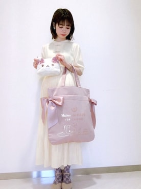 「メゾンドフルール」｜「アイテム（その他）」を使った、りりさん（レディース・147cm）の夏コーディネート